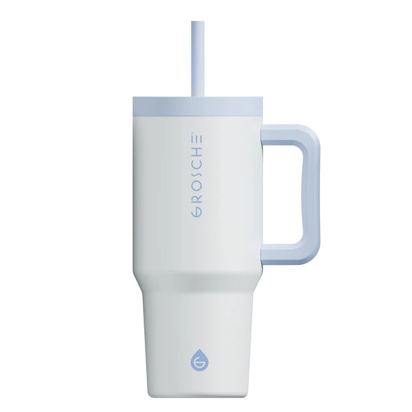 Grosche - Aspen Insulated Tumbler W/Handle & Straw 32oz