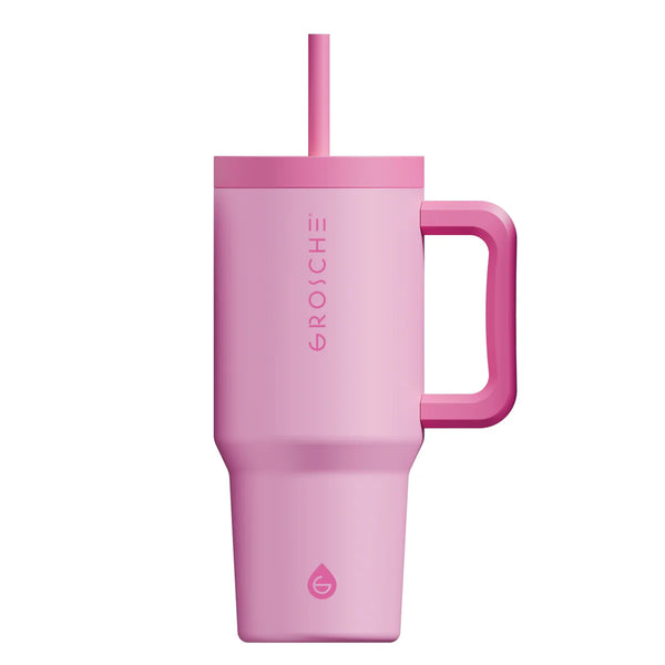 Grosche - Aspen Insulated Tumbler W/Handle & Straw 32oz