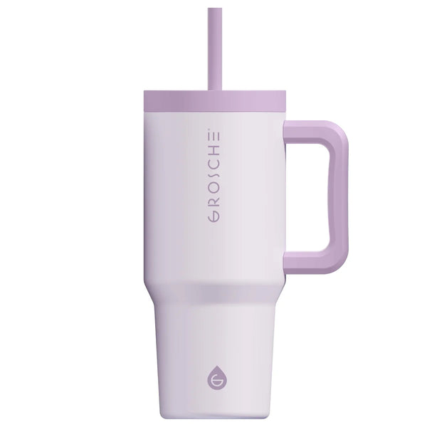 Grosche - Aspen Insulated Tumbler W/Handle & Straw 32oz