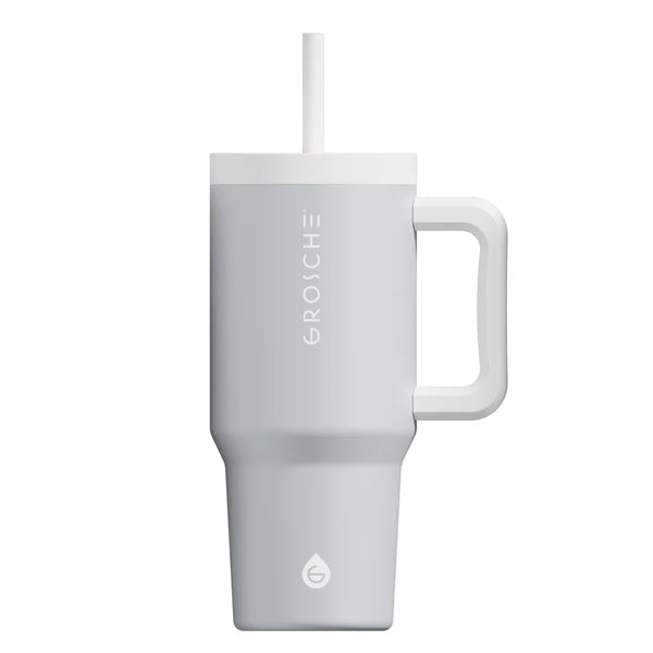 Grosche - Aspen Insulated Tumbler W/Handle & Straw 32oz