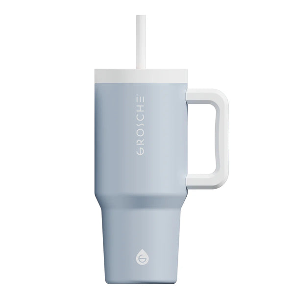 Grosche - Aspen Insulated Tumbler W/Handle & Straw 32oz