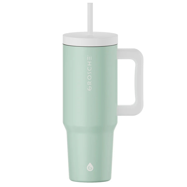 Grosche - Aspen Insulated Tumbler W/Handle & Straw 40oz