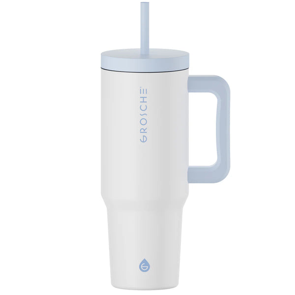 Grosche - Aspen Insulated Tumbler W/Handle & Straw 40oz