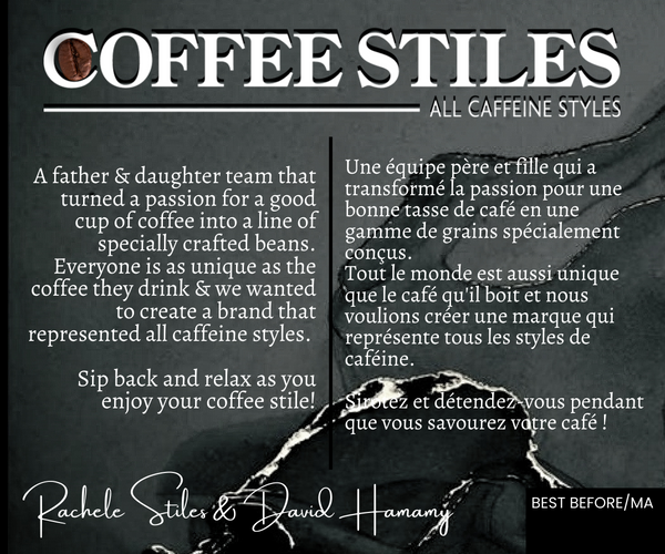 Coffee Stiles - English Toffee Decaf