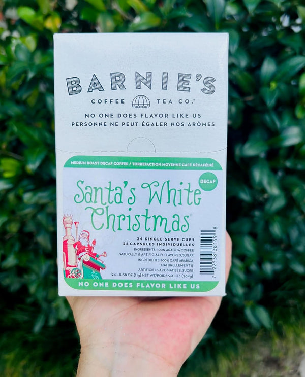 Barnie's - Santa's White Christmas Decaf 24 Pack