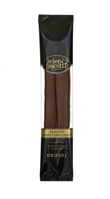 Be-bop Biscotti - Almond Dark Chocolate