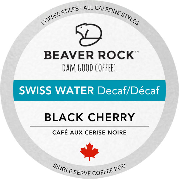 Beaver Rock - Black Cherry SWP Decaf 25 Pack