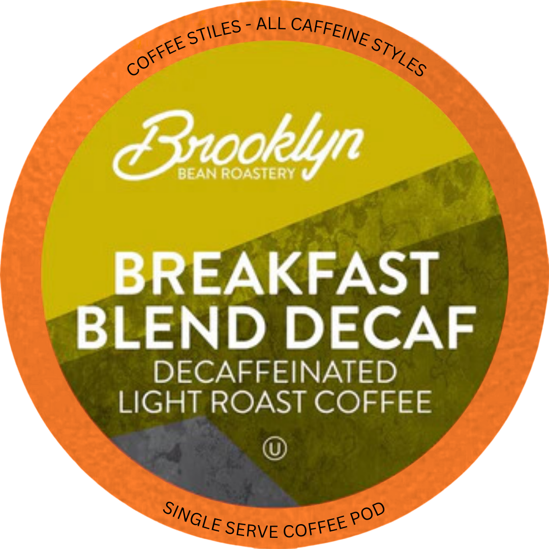 Brooklyn Bean - Breakfast Blend Decaf 40 Pack – Coffee Stiles