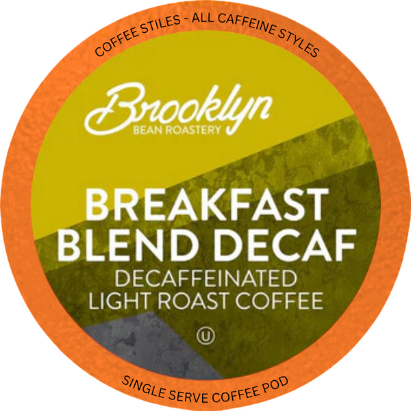 Brooklyn Bean - Breakfast Blend Decaf 40 Pack