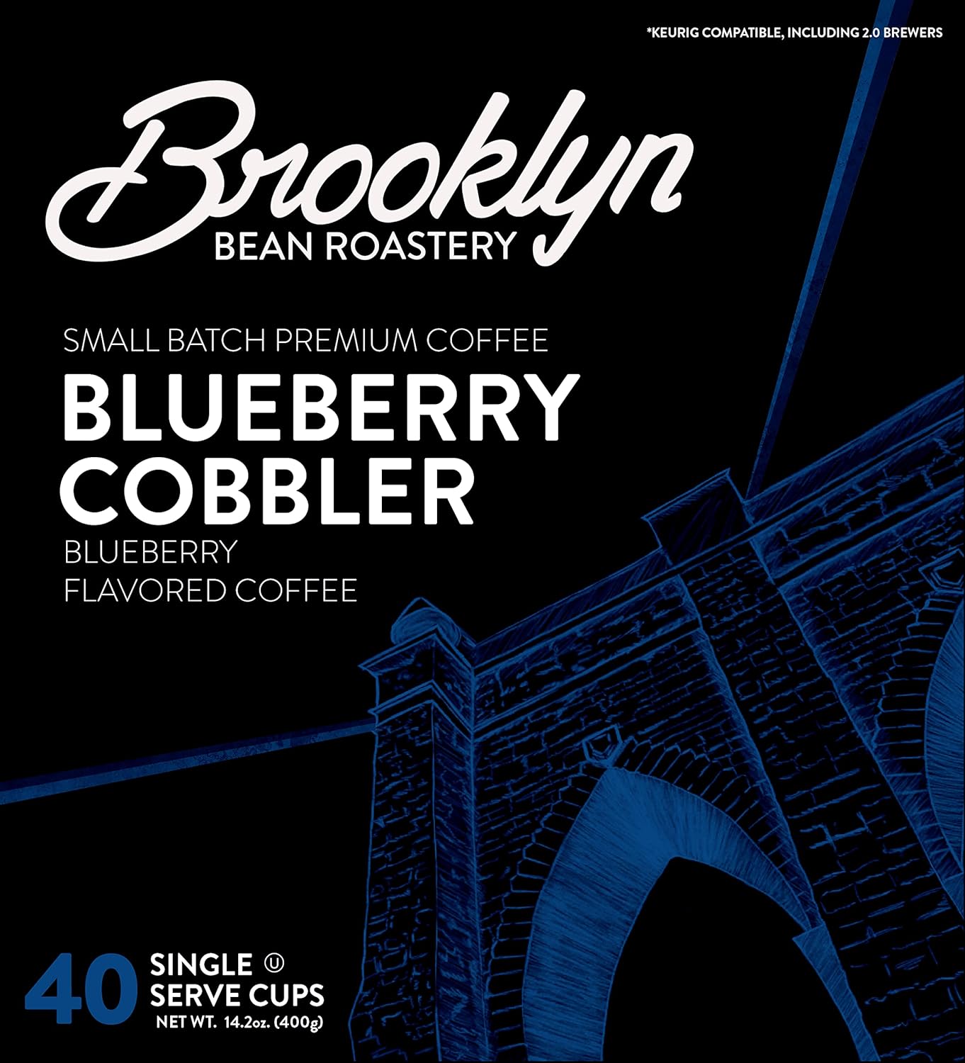 Brooklyn Bean - Blueberry Cobbler 40 Pack – Coffee Stiles