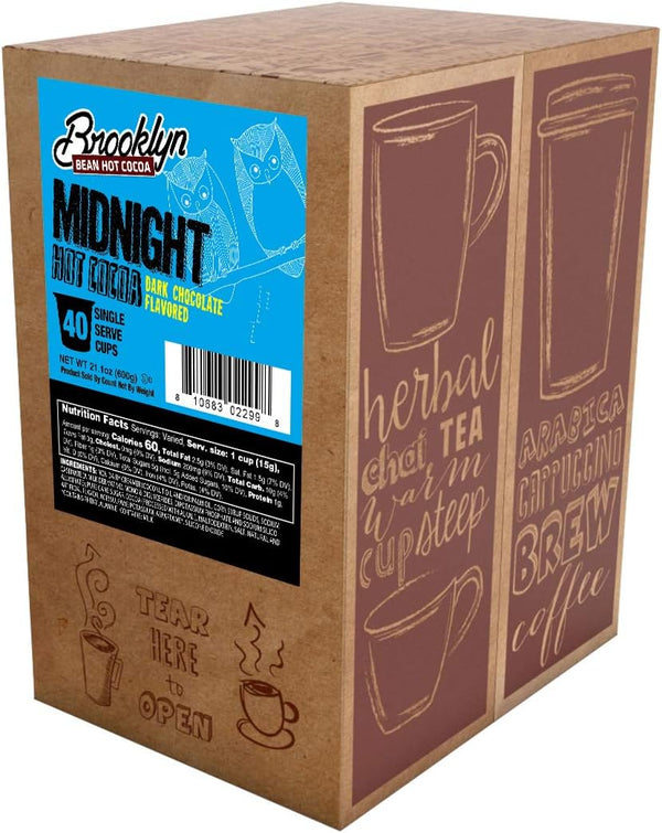 Brooklyn Bean - Midnight Dark Hot Chocolate 40 Pack