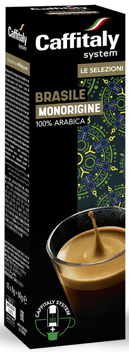 Caffitaly - ÈCAFFÈ Brasile 10 Pack