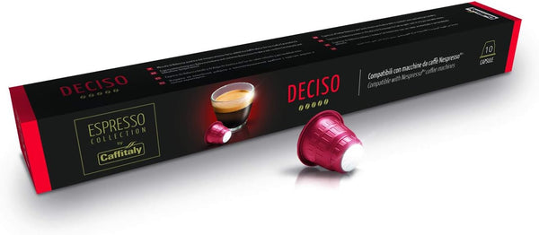 Caffitaly - Deciso Nespresso Original Compatible Capsules 10 Pack