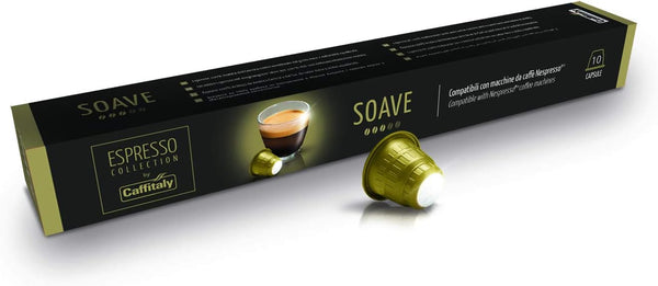 Caffitaly - Soave Nespresso Original Compatible Capsules 10 Pack