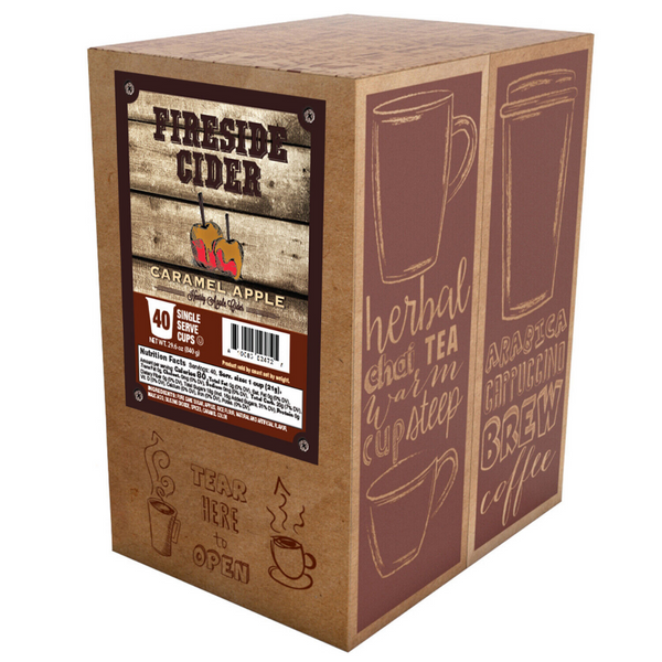 Fireside Cider - Caramel Apple Cider 40 Pack