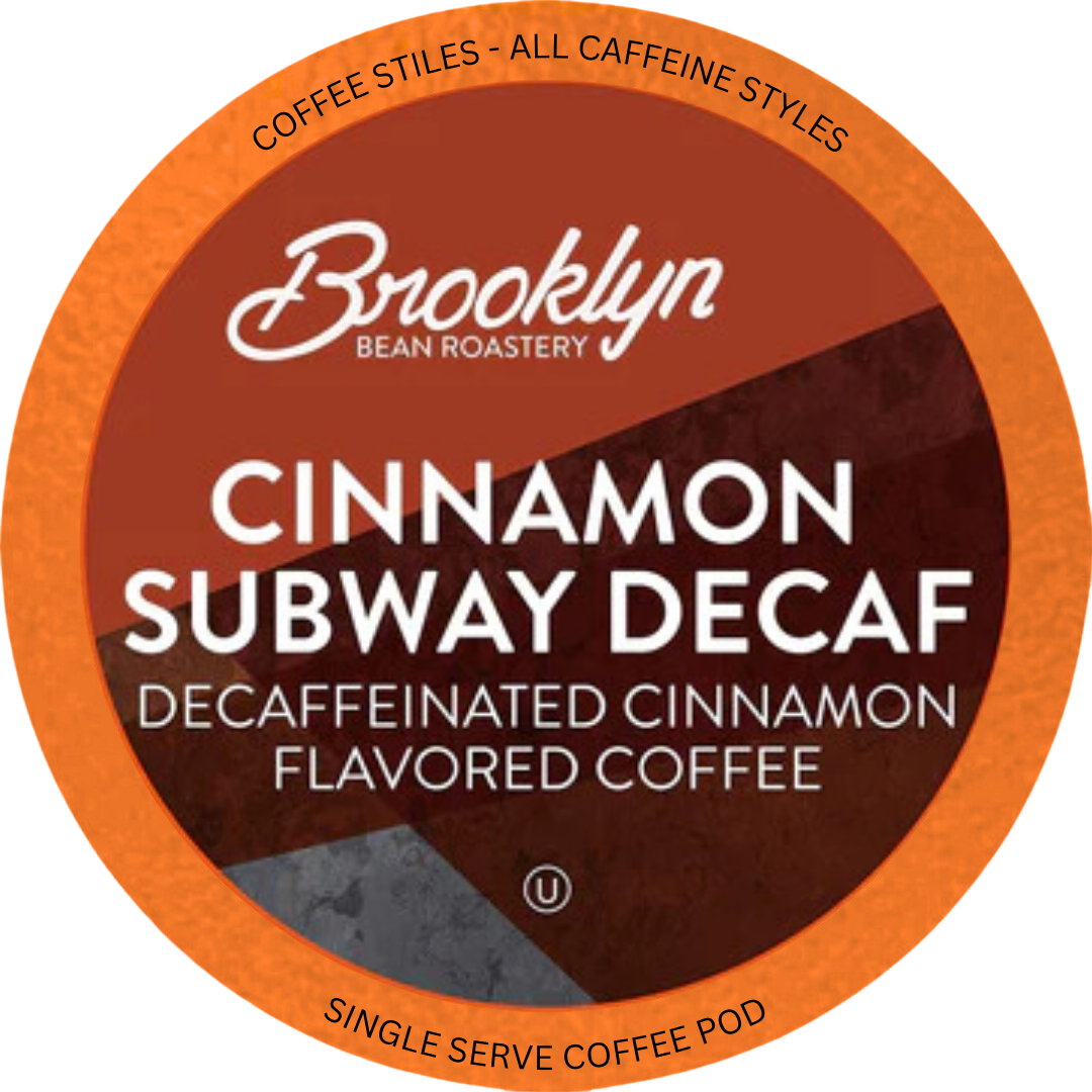 Brooklyn Bean - Cinnamon Subway Decaf 40 Pack – Coffee Stiles