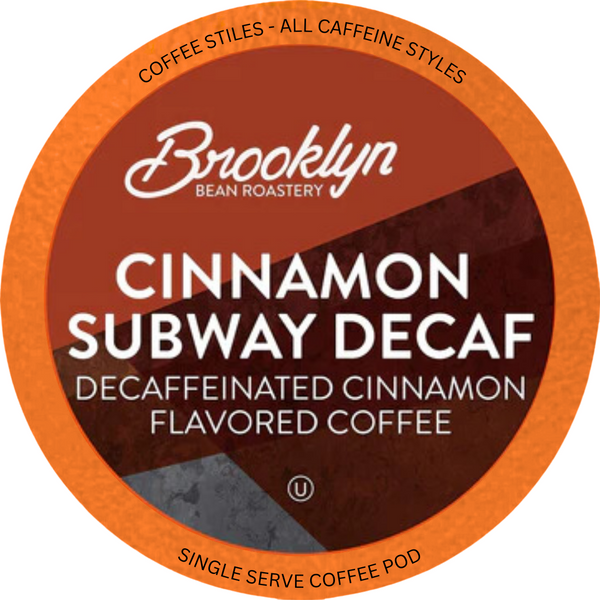 Brooklyn Bean - Cinnamon Subway Decaf 40 Pack