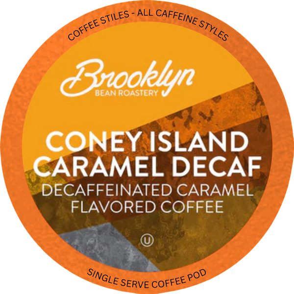 Brooklyn Bean - Coney Island Caramel Decaf 40 Pack
