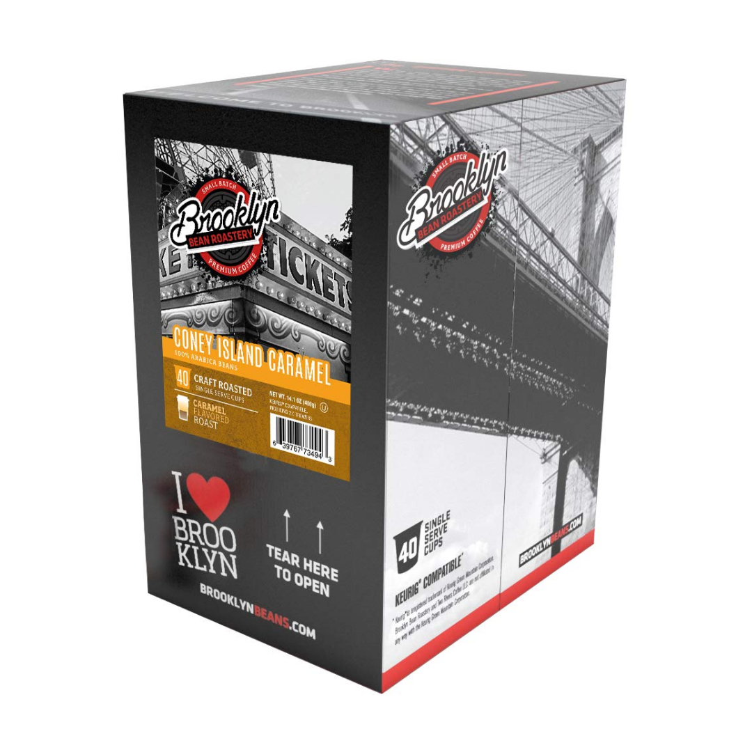 Brooklyn Bean - Coney Island Caramel 40 Pack – Coffee Stiles