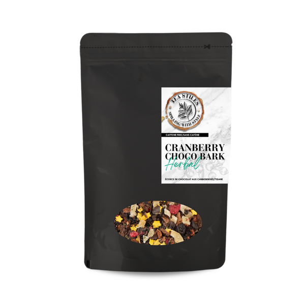 Tea Stiles - Cranberry Choco Bark