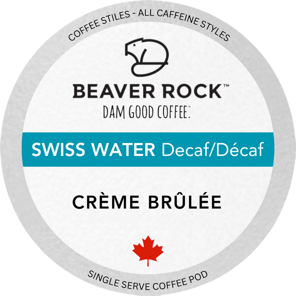 Beaver Rock - Crème Brûlée SWP Decaf 25 Pack