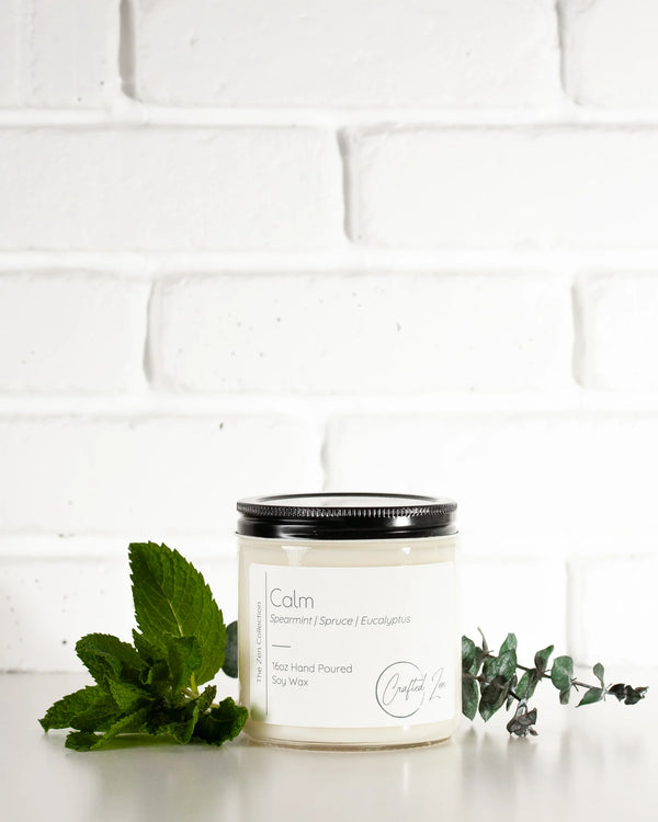 Crafted Zen - Calm Candle 16oz Jar