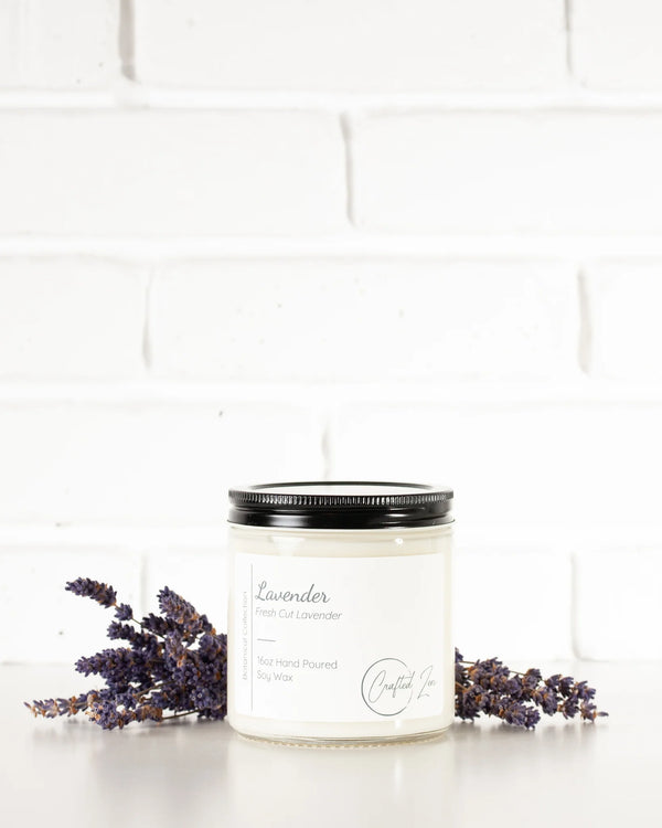 Crafted Zen - Lavender Candle 16oz Jar