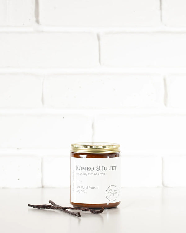 Crafted Zen - Romeo & Juliet Candle 16oz Jar