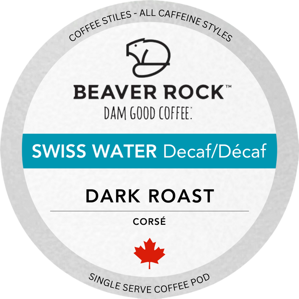 Beaver Rock - Dark Roast SWP Decaf 25 Pack