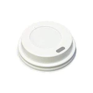 Dover - White Dome Lid for Dover Verve 10/12oz Cups Package of 100 14HDL-W