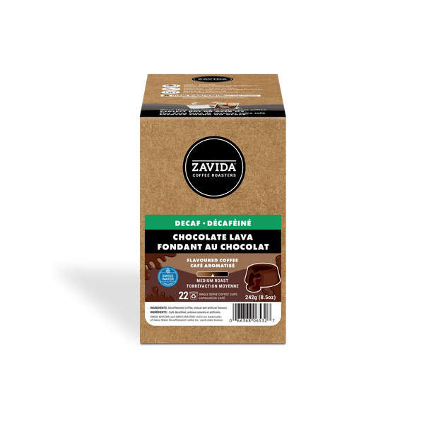 Zavida - Chocolate Lava Decaf 22 Pack
