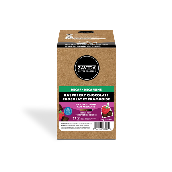 Zavida - Raspberry Chocolate Decaf 22 Pack