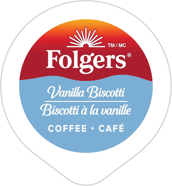 Folger's Gourmet Selection - Vanilla Biscotti 24 Pack