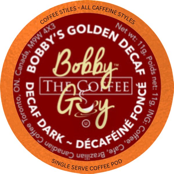 Bobby The Coffee Guy - Golden Decaf 24 Pack