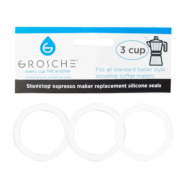 Grosche - Moka Pot Replacement Silicone Seals