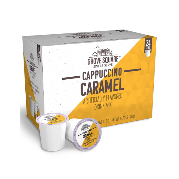 Grove Square - Caramel Cappuccino 24 Pack