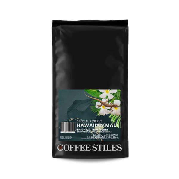 Coffee Stiles - Hawaiian Maui Special Reserve