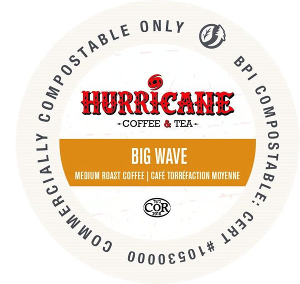Hurricane Coffee - Big Wave BPI CC 20 Pack