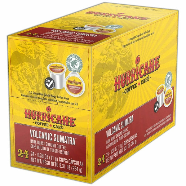 Hurricane Coffee - Volcanic Sumatra 24 Pack