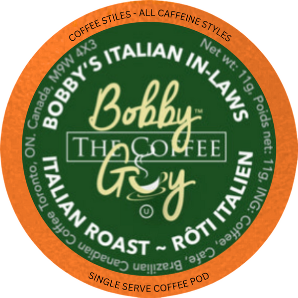 Bobby The Coffee Guy - Italian In-Laws 24 Pack
