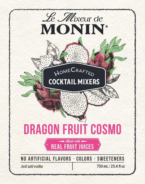 Monin® - Dragon Fruit Cosmo Mixer Syrup 750ml