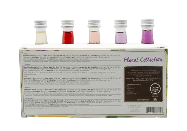 Monin® - Floral Sampler Syrup Pack 5 x 50ml