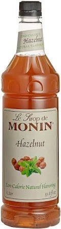 Monin® - Natural Zero Hazelnut Syrup