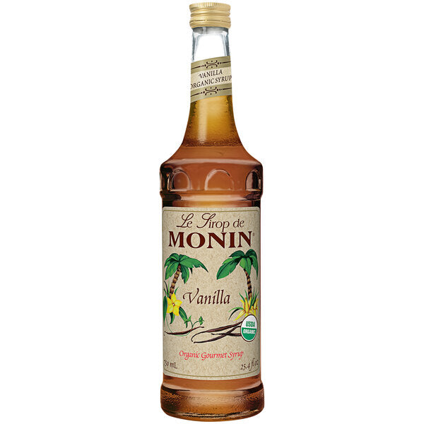 Monin® - Organic Vanilla Syrup 750ml