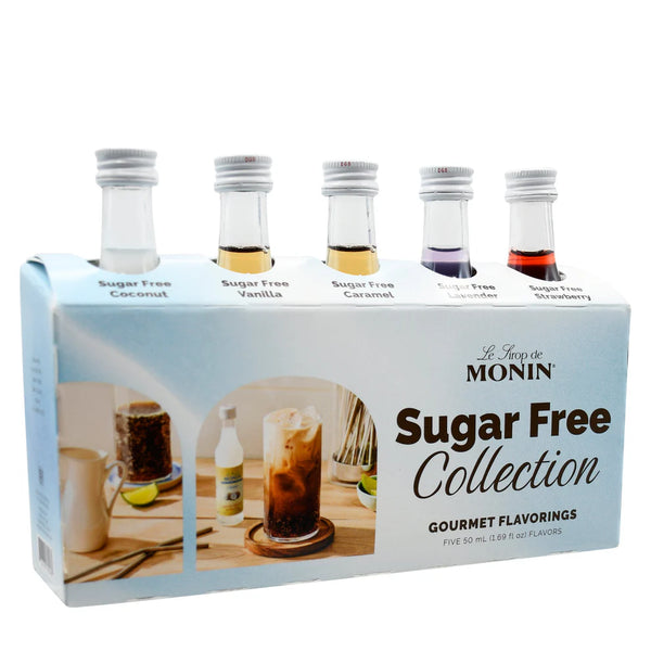Monin® - Sugar Free Collection Sampler Syrup Pack 5 x 50ml