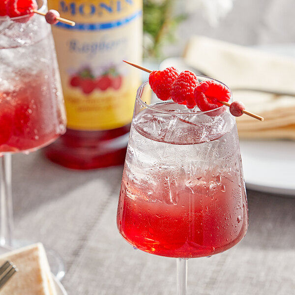 Monin® - Sugar Free Raspberry Syrup 1L