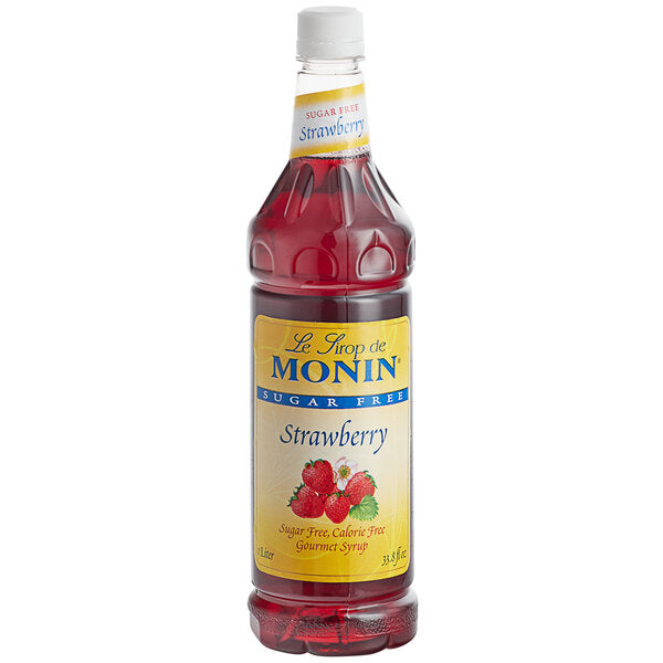 Monin® - Sugar Free Strawberry Syrup 1L