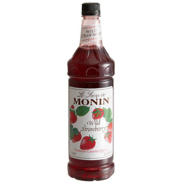 Monin® - Wild Strawberry Syrup 1L