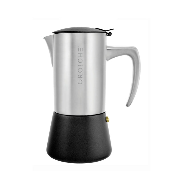 Grosche® - Milano Stainless Steel Stovetop 6 Cup Espresso Maker
