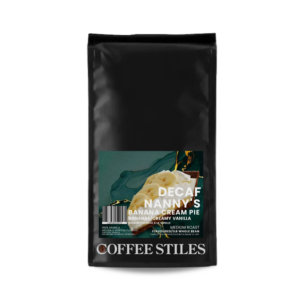 Coffee Stiles - Banana Cream Pie Decaf (Nanny’s Collection)